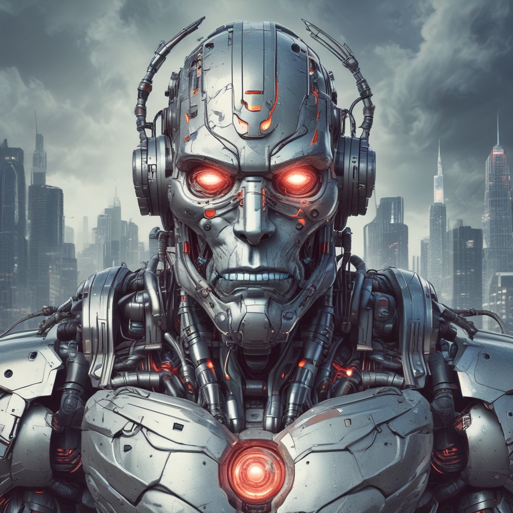 Cyborg hero shot